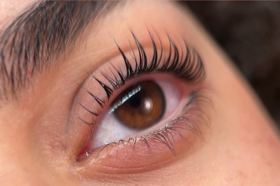 Wimpernlifting – nachher