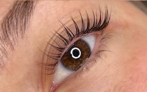 Wimpernlifting – nachher